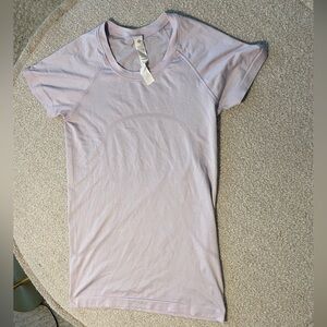 Lululemon swiftly tech light lavender short sleeve top